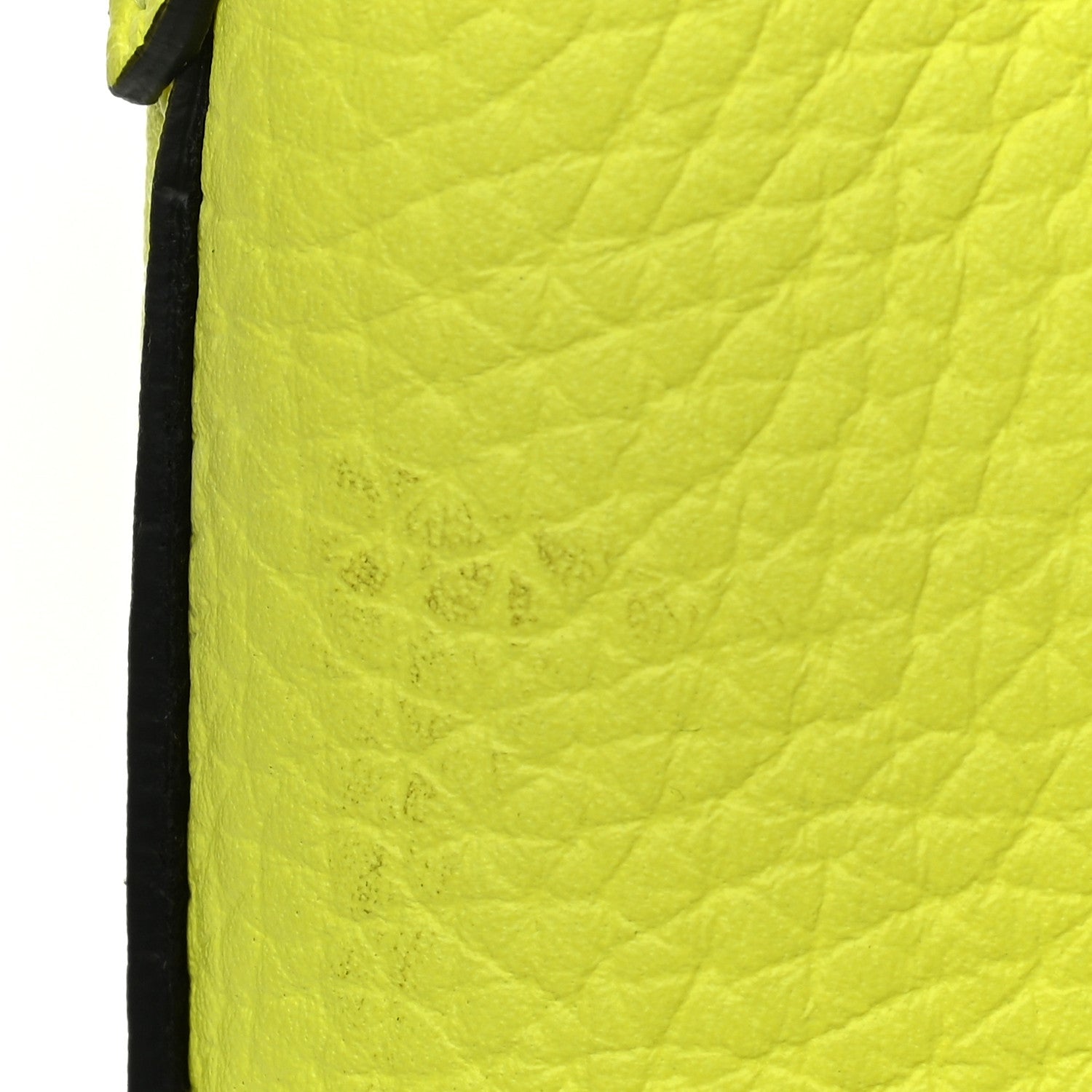 Burberry Grainy Calfskin Remington Tote Neon Yellow 10 of 14