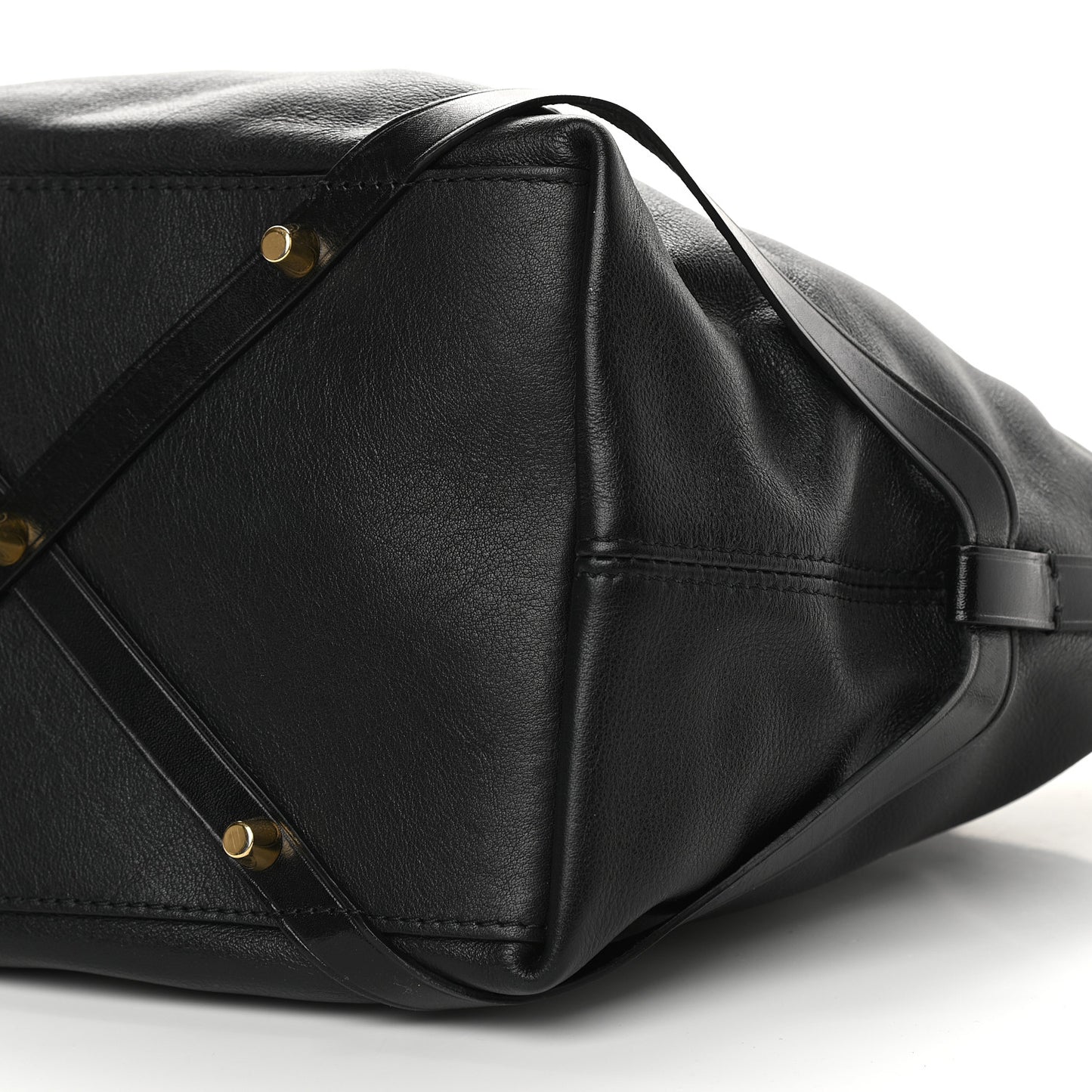 Calfskin House Check Small Salisbury Tote Black