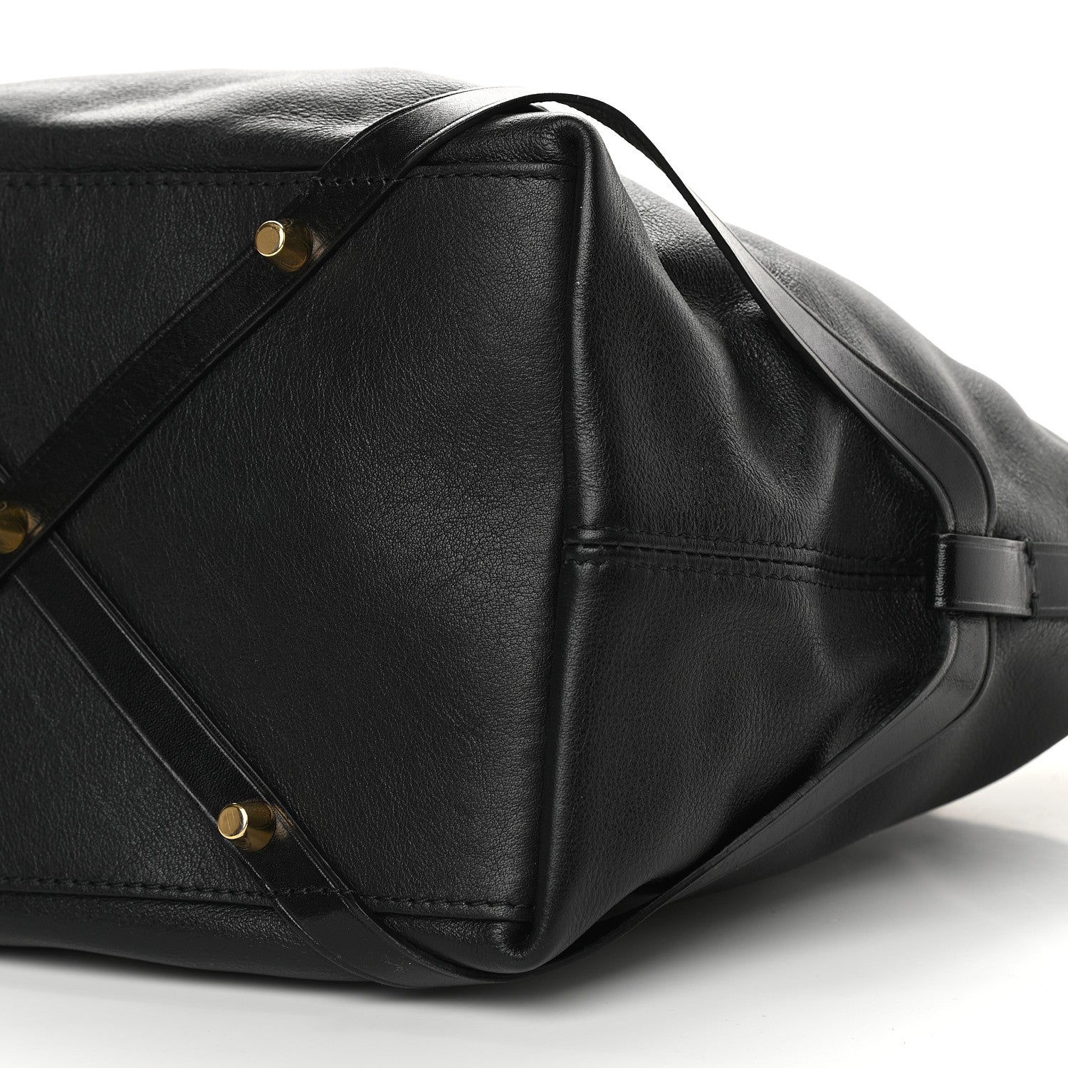 Burberry Calfskin House Check Small Salisbury Tote Black 10 of 10