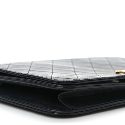 Chanel Lambskin Quilted Small Single Flap Black 8 of 11