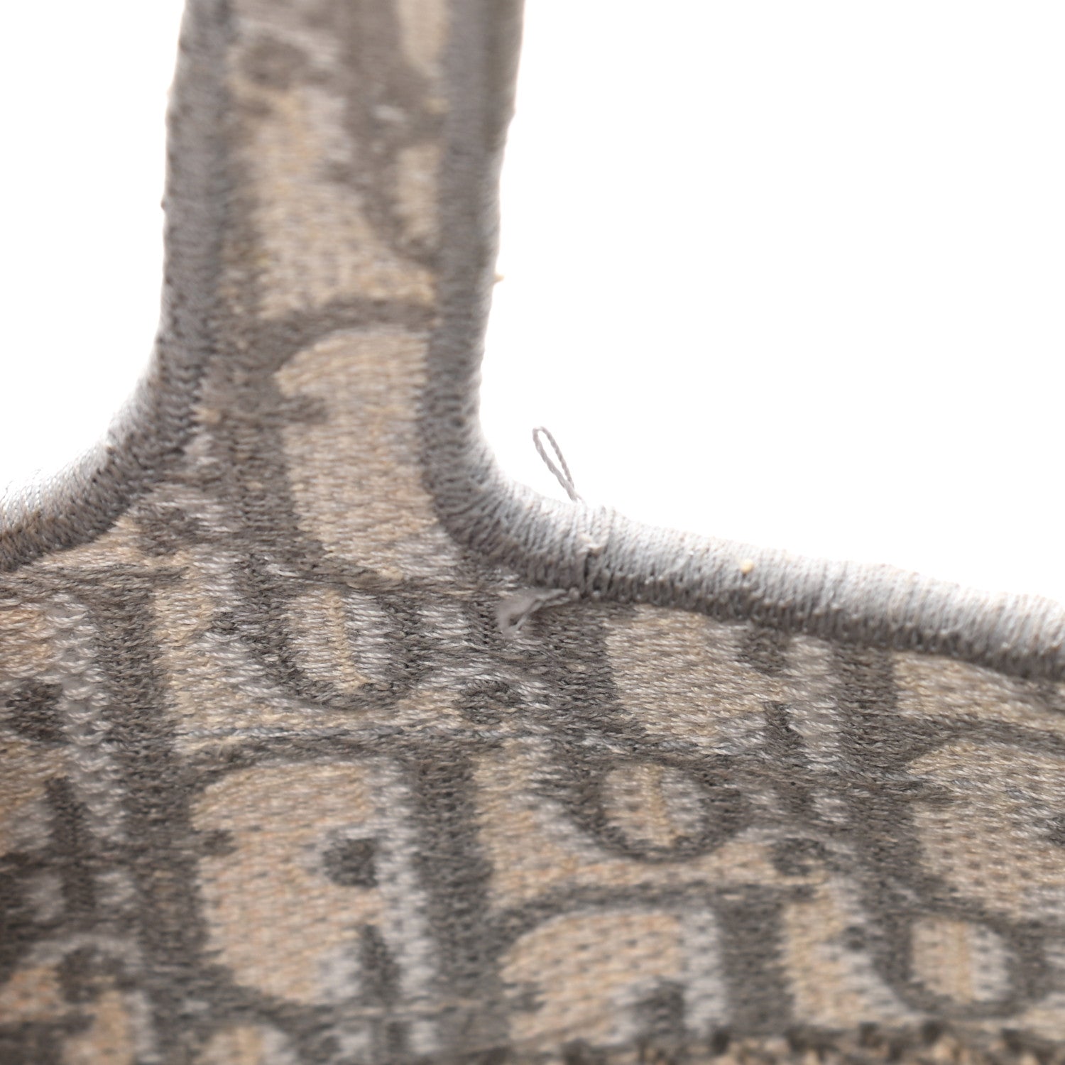 Christian Dior Oblique Mini Book Tote Grey Multicolor 12 of 14
