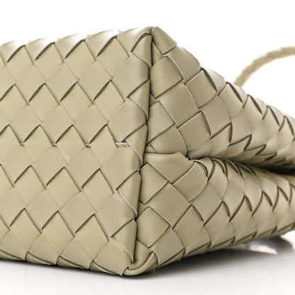 Bottega Veneta Nappa Intrecciato Medium Andiamo Shoulder Bag Travertine 10 of 10