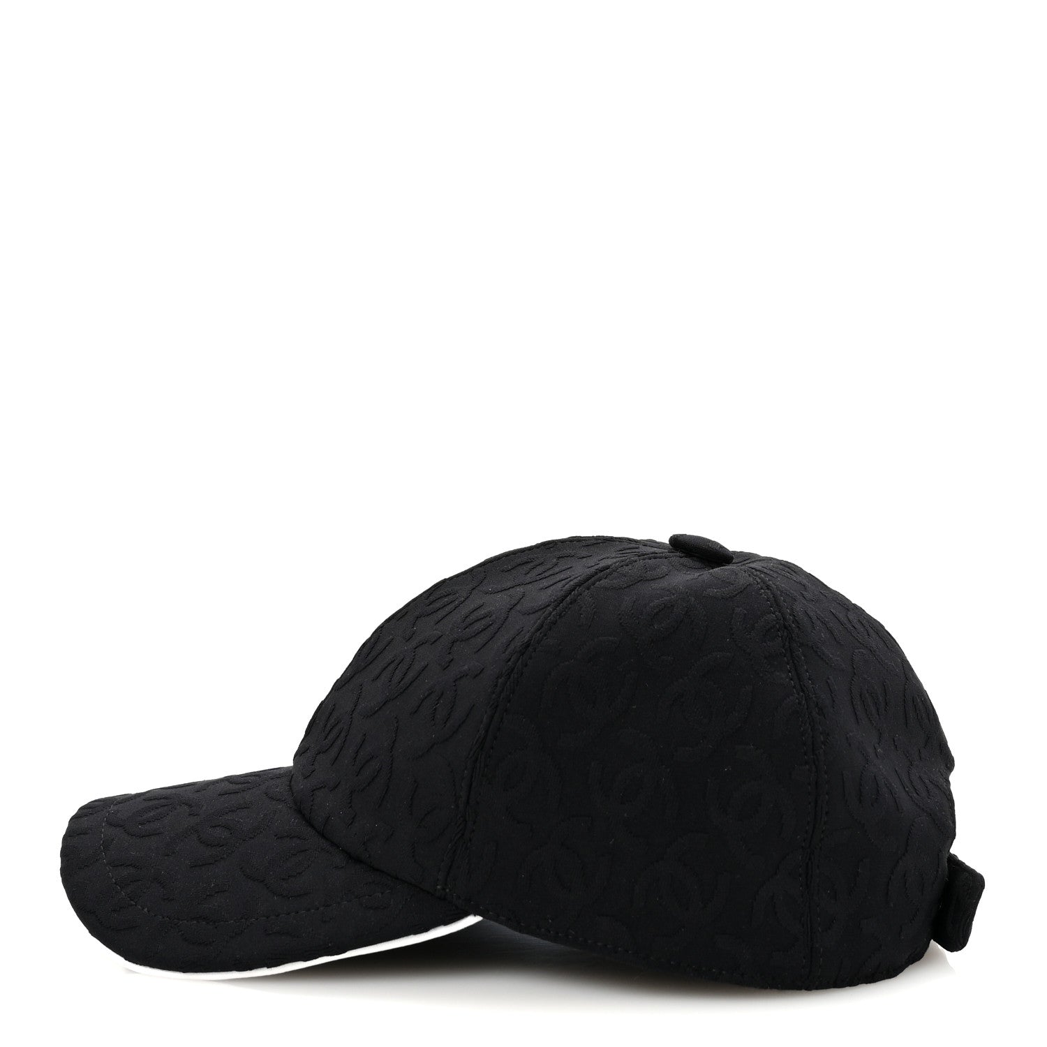 Chanel Silk Cotton CC Cap Hat Black Beige 1781989 – FASHIONPHILE