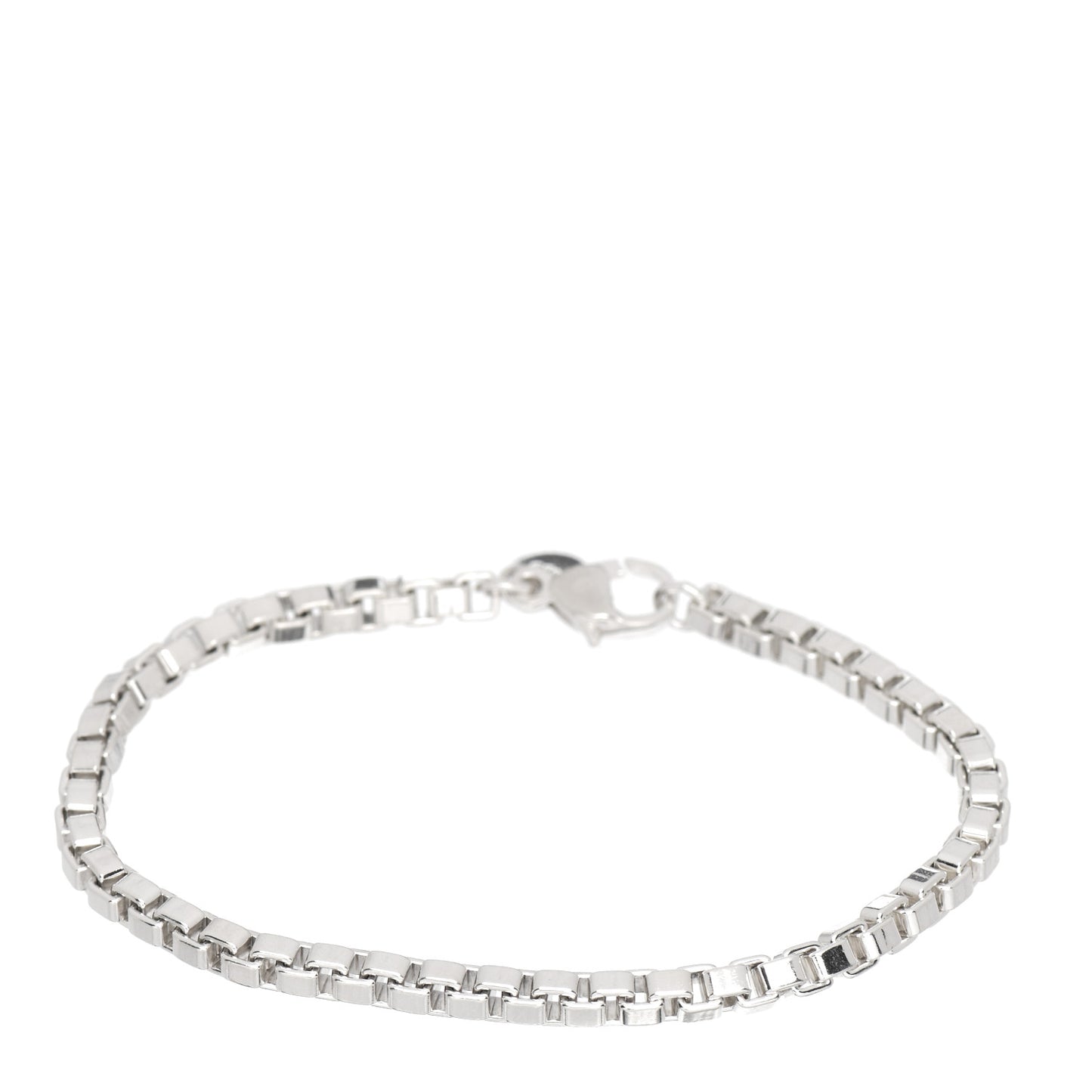 Sterling Silver 4mm Venetian Link Bracelet