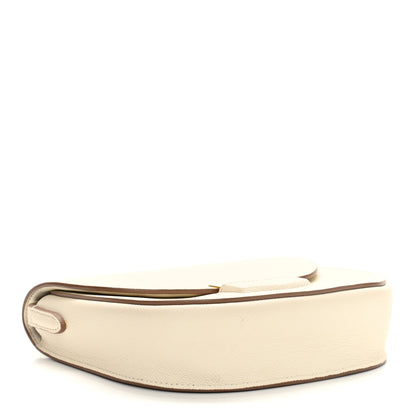 Celine Grained Calfskin Small Trotteur White 3 of 14