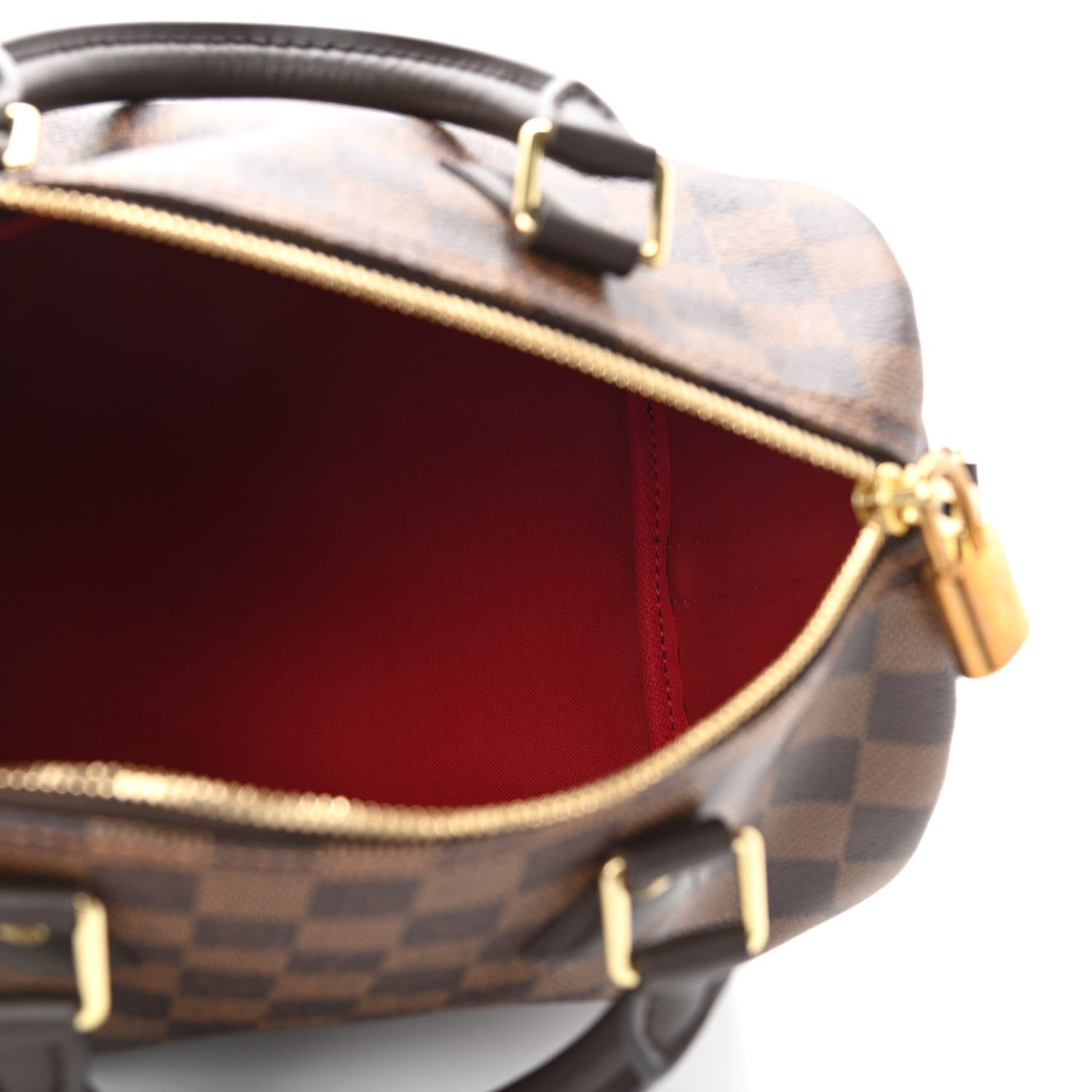 Louis Vuitton Damier Ebene Speedy Bandouliere 25 5 of 9