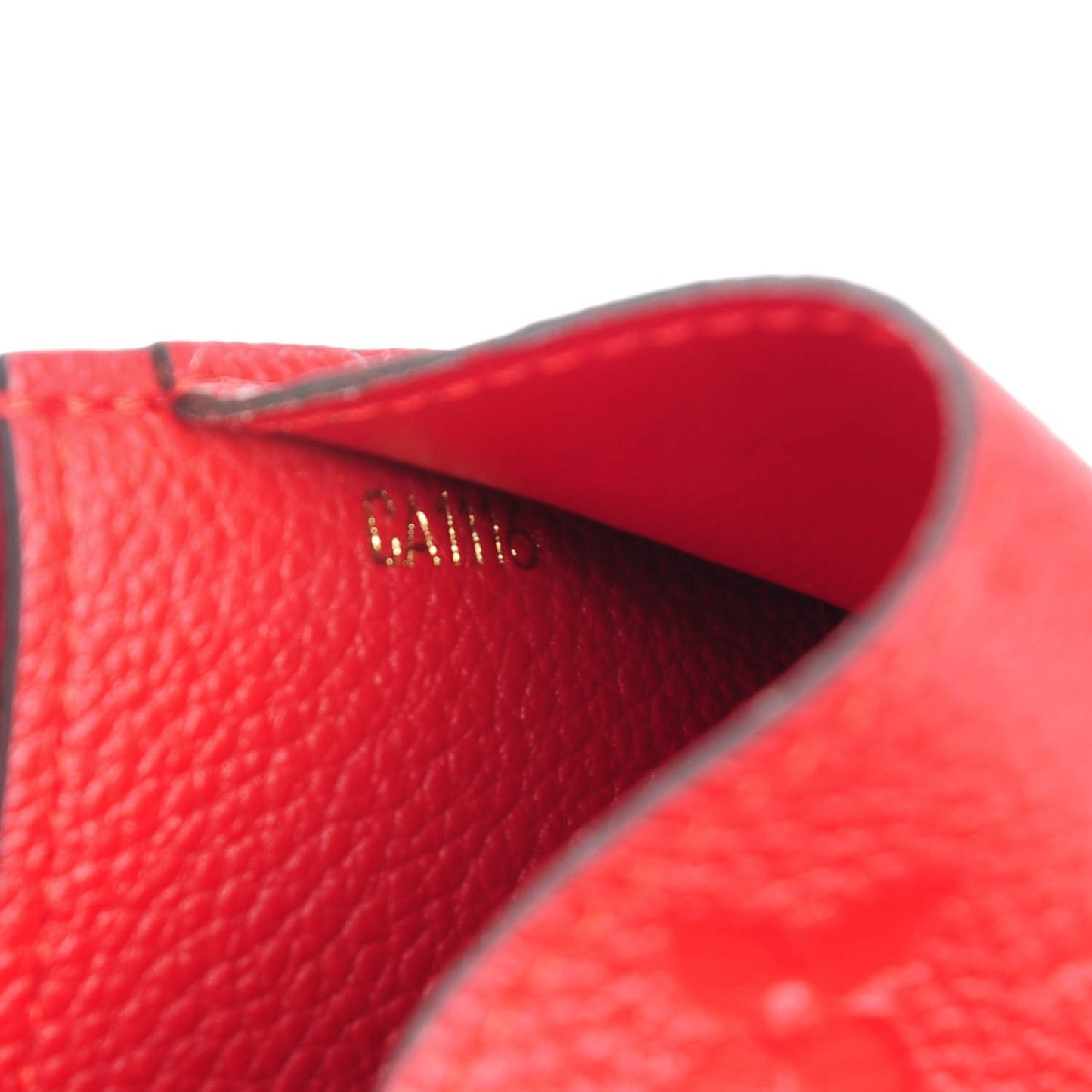 Empreinte Business Card Holder Cherry