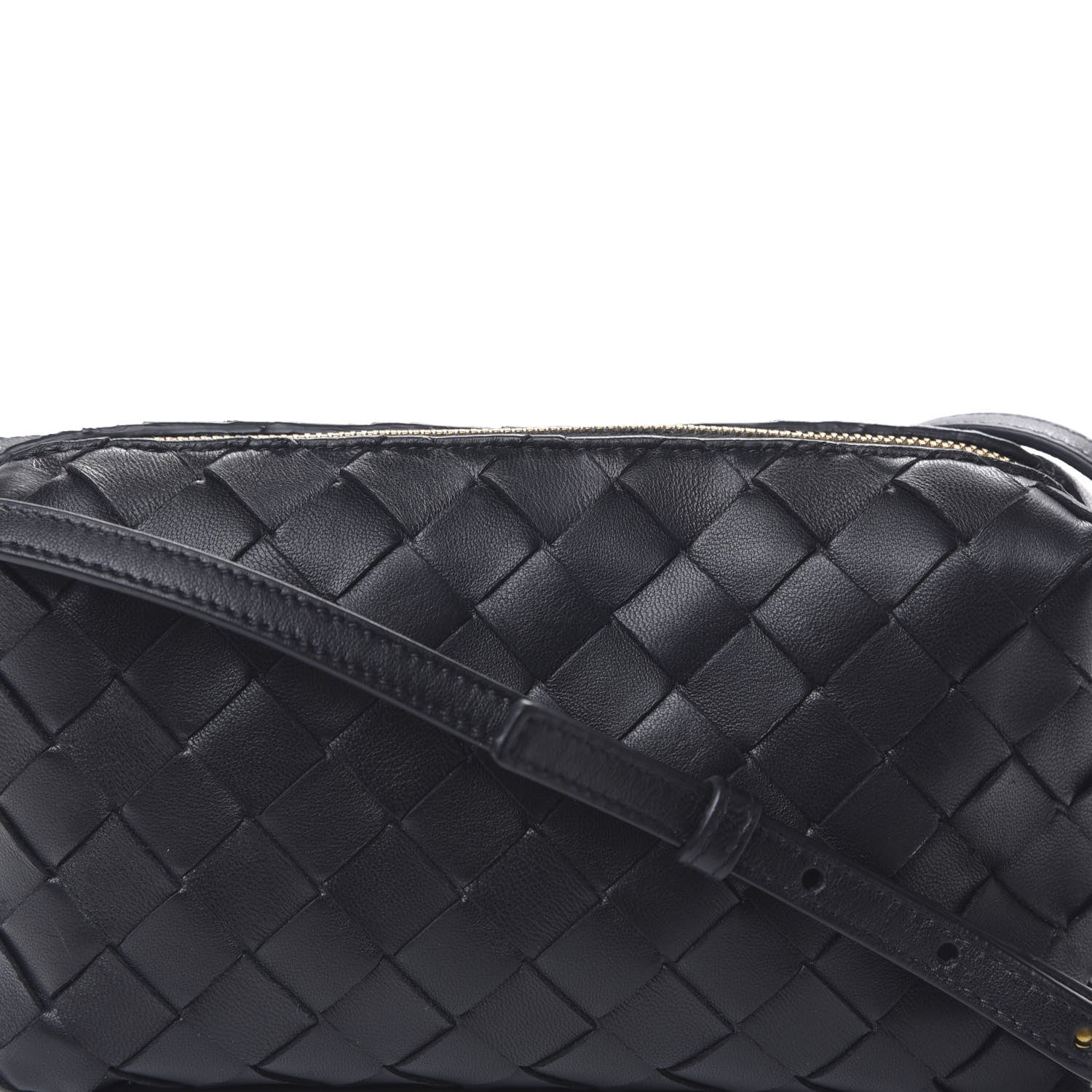 Bottega Veneta Nappa Intrecciato Mini Crossbody Black 9 of 9