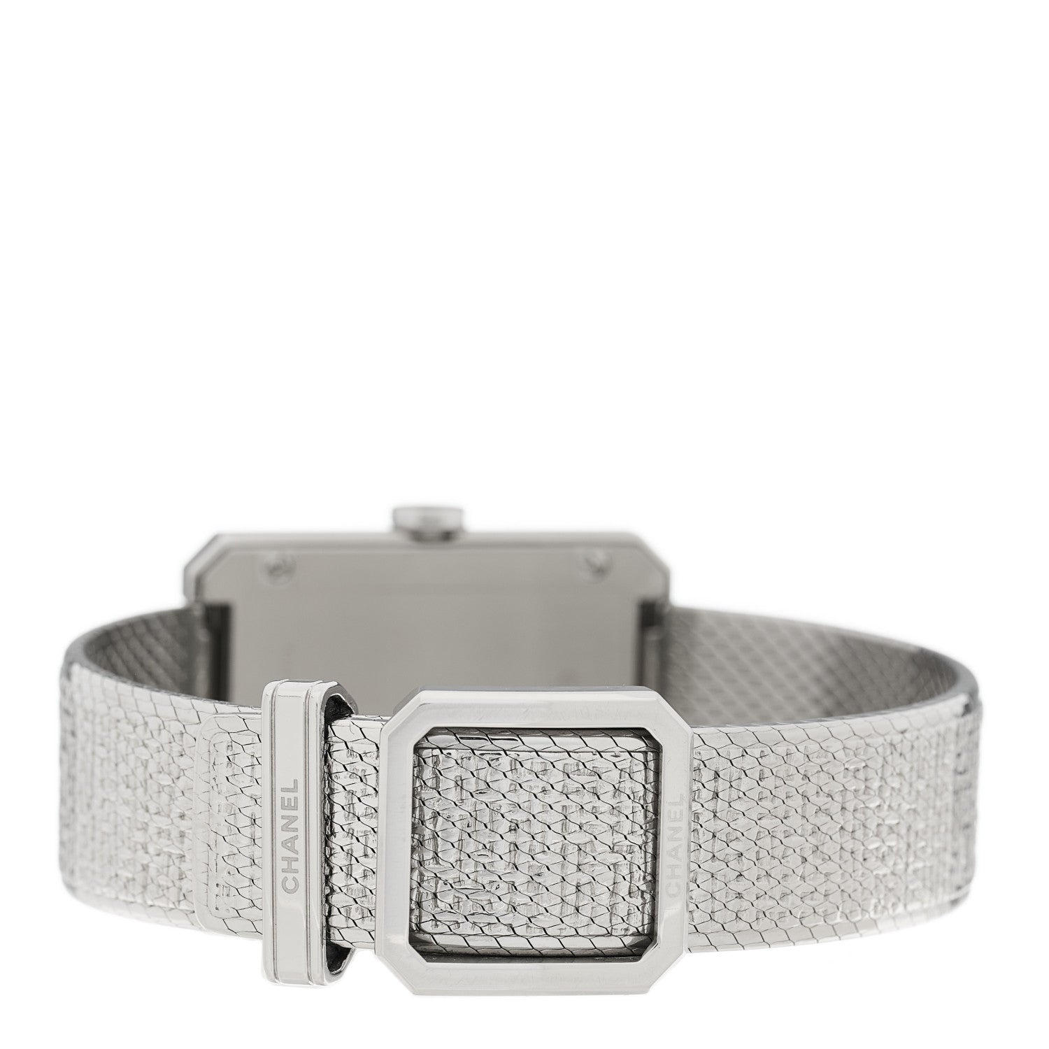 Chanel Stainless Steel 26mm Boy-friend Tweed Quartz Watch Black 3 of 4