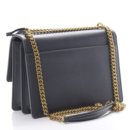 Saint Laurent Calfskin Medium Monogram Sunset Gray 2 of 11