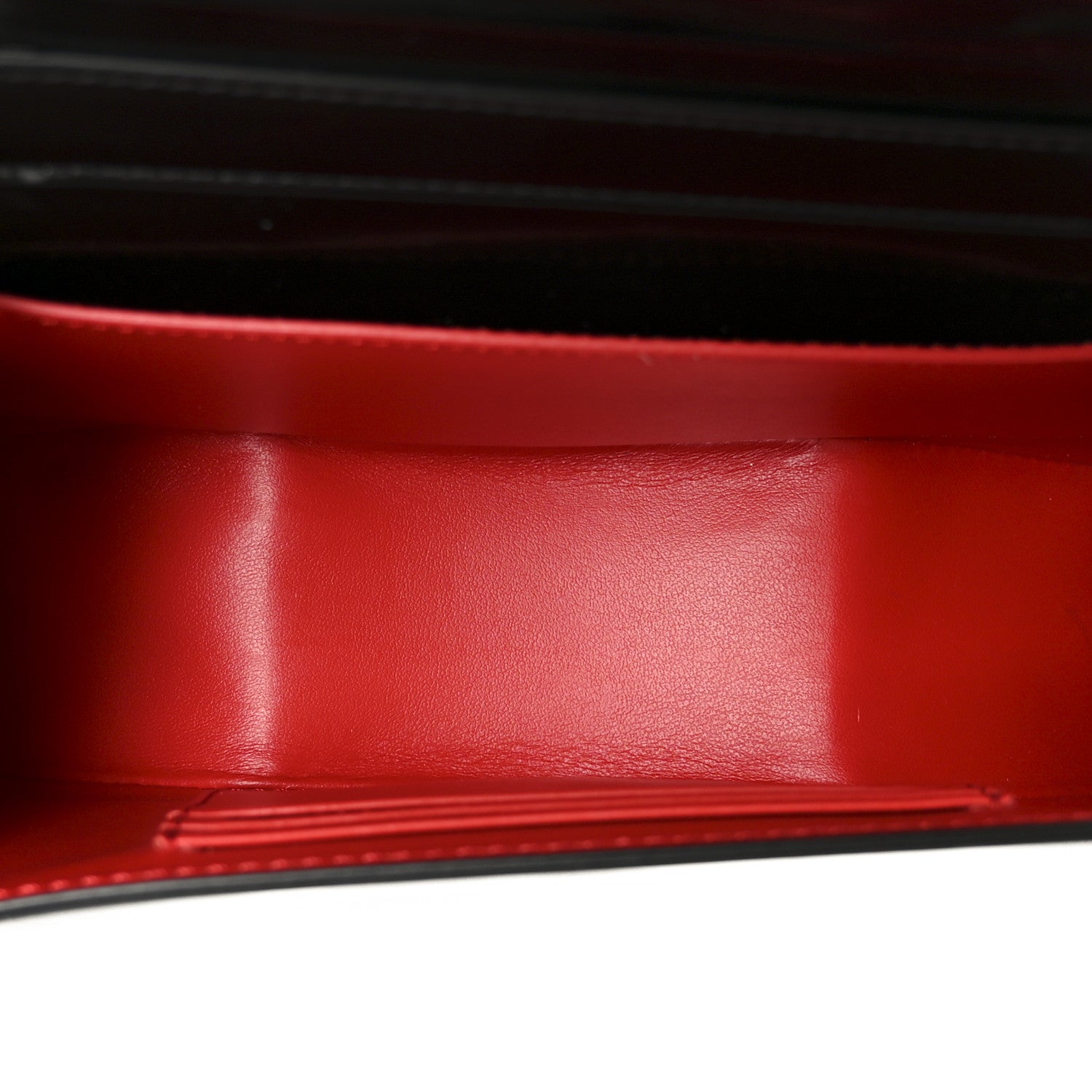 Christian Louboutin Abrasivato Calfskin Loubi54 Clutch Black Gun Metal 5 of 10
