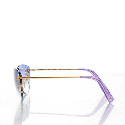 Louis Vuitton Cat Eye Desmayo Sunglasses M96027 Violet 2 of 5