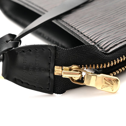 Louis Vuitton Epi Pochette Accessories 24 Black 6 of 10