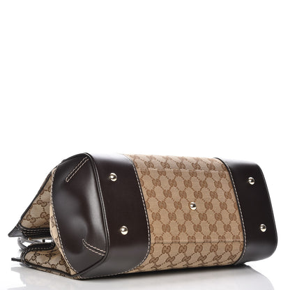 Gucci Monogram Medium Mayfair Tote Dark Brown 4 of 7
