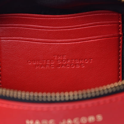 Marc Jacobs Calfskin Quilted The Softshot 21 Bag Red 8 of 11