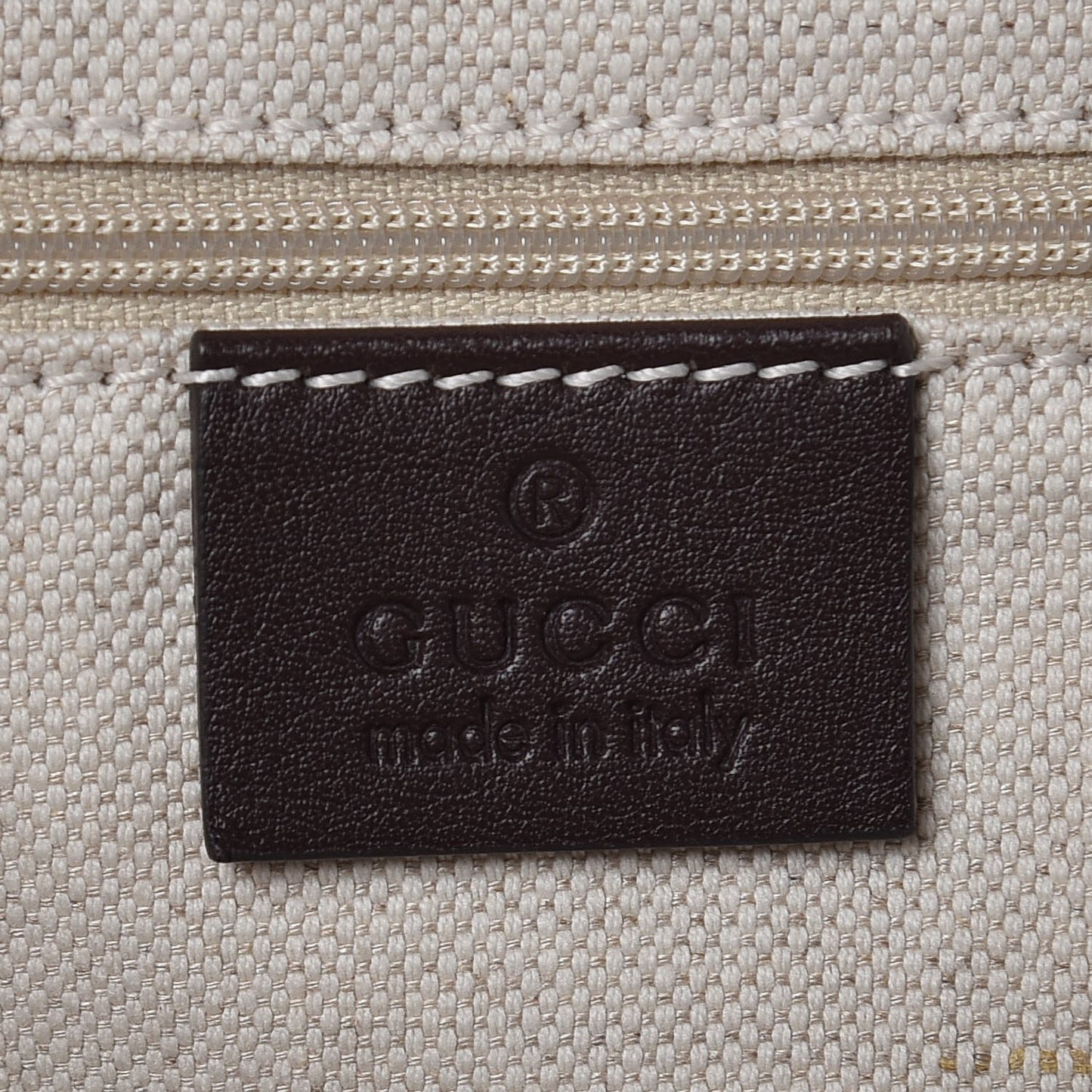 Guccissima Signature Large Sukey Tote Chocolate