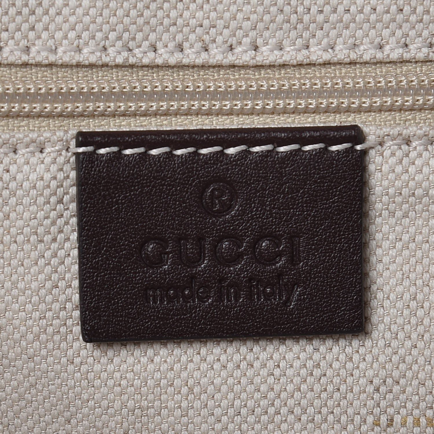 Gucci Guccissima Signature Large Sukey Tote Chocolate 6 of 9