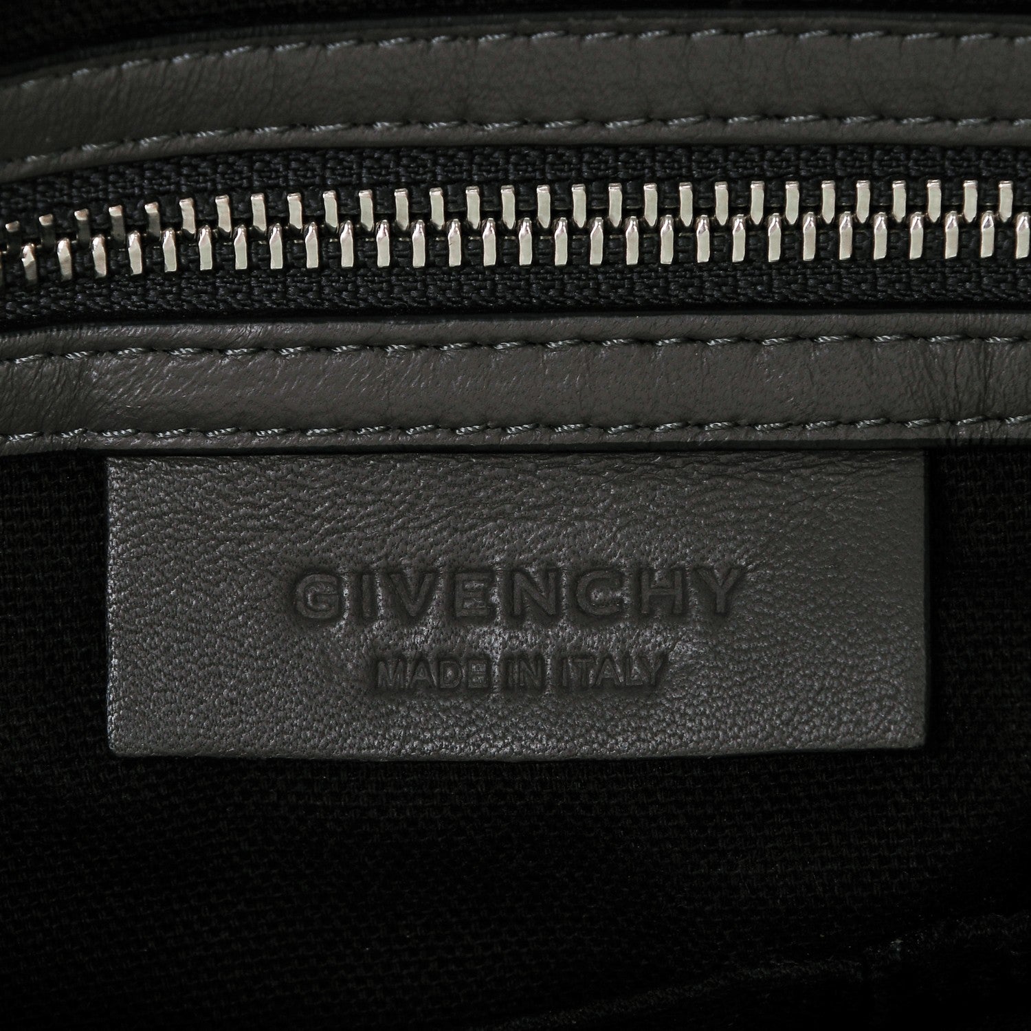 Givenchy Tumbled Sheepskin Medium Pandora Charcoal 6 of 7