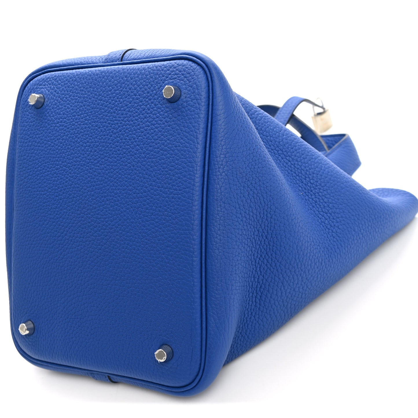 Taurillon Clemence Picotin Lock 22 MM Bleu Electrique