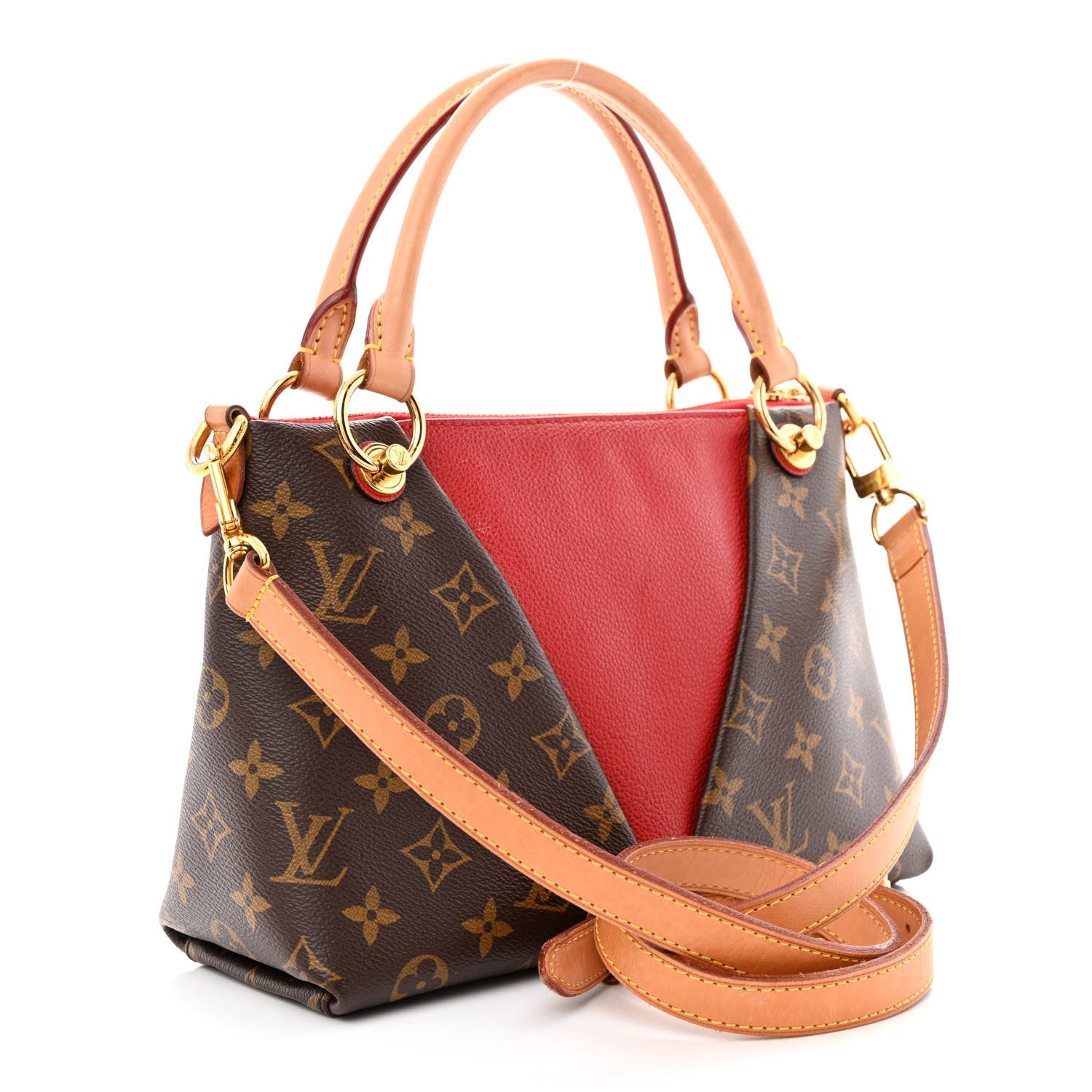 Louis Vuitton Monogram V Tote BB Cherry 3 of 15