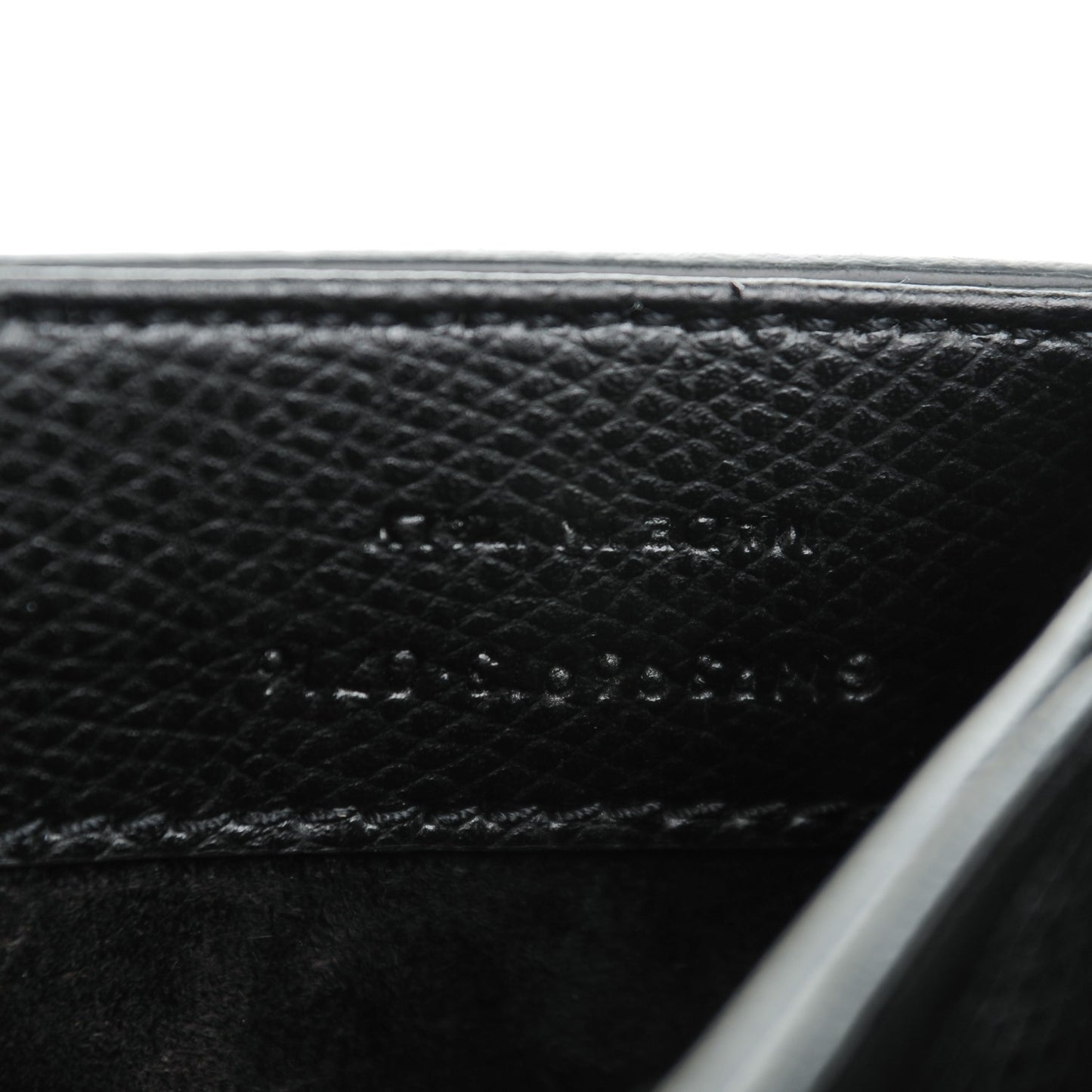 Textured Calfskin Medium Classic Monogram Universite Bag Black