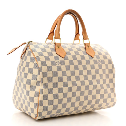 Louis Vuitton Damier Azur Speedy 30 3 of 10