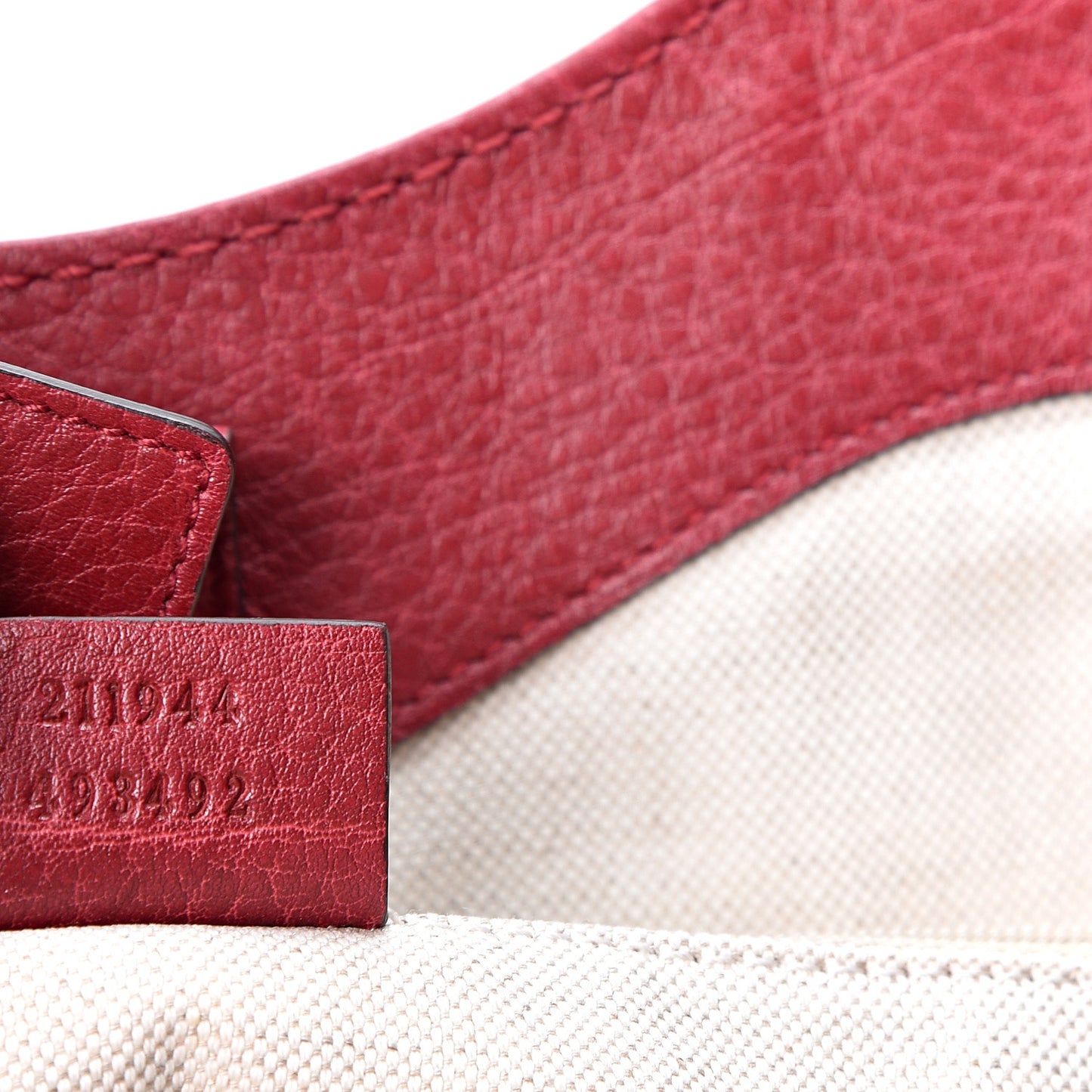 Guccissima Medium Sukey Tote Raspberry Candy