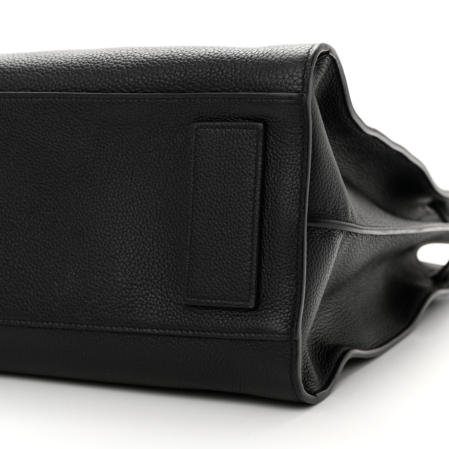 Grained Calfskin Sac De Jour Souple North South Tote Black