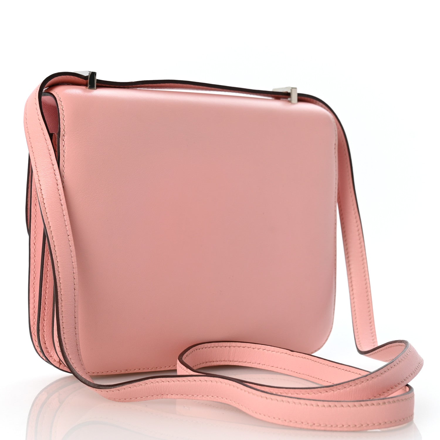Hermes Tadelakt Lizard Constance 18 Rose Sakura Bougainvillea 3 of 11