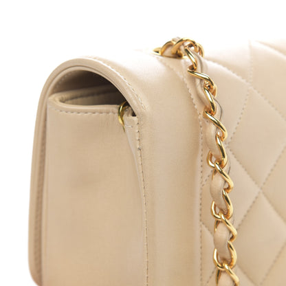 Chanel Lambskin Quilted Medium Single Flap Beige 9 of 17