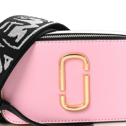 Marc Jacobs Saffiano Small Snapshot Camera Bag Baby Pink Multicolor 9 of 11