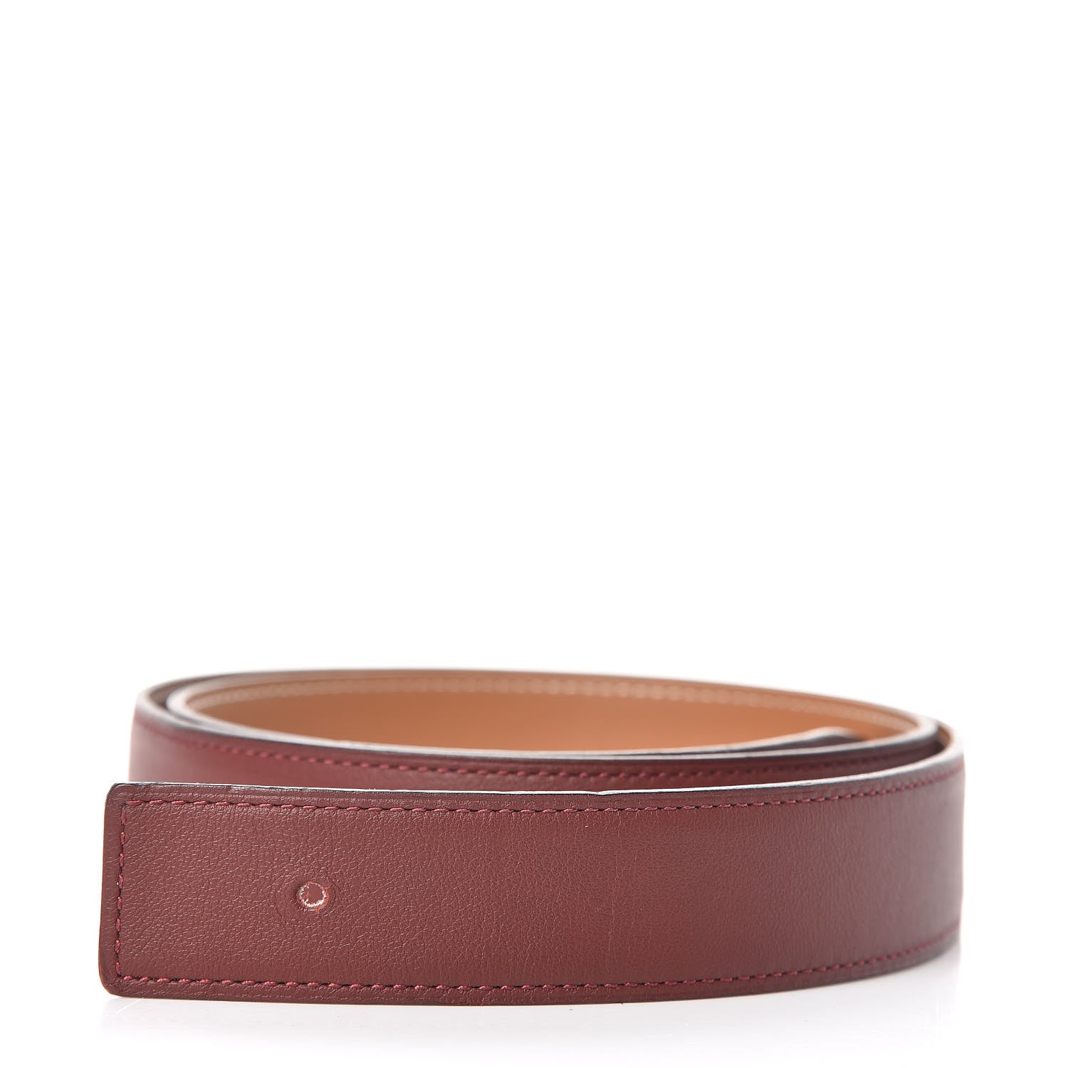 Hermes Swift 32mm Belt Strap 90 Rouge H Gold 1 of 6