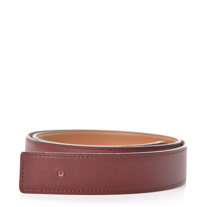 Hermes Swift 32mm Belt Strap 90 Rouge H Gold 1 of 6