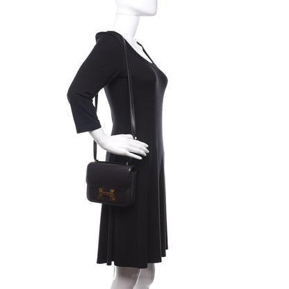 Hermes Evercalf Constance 18 Black 2 of 11