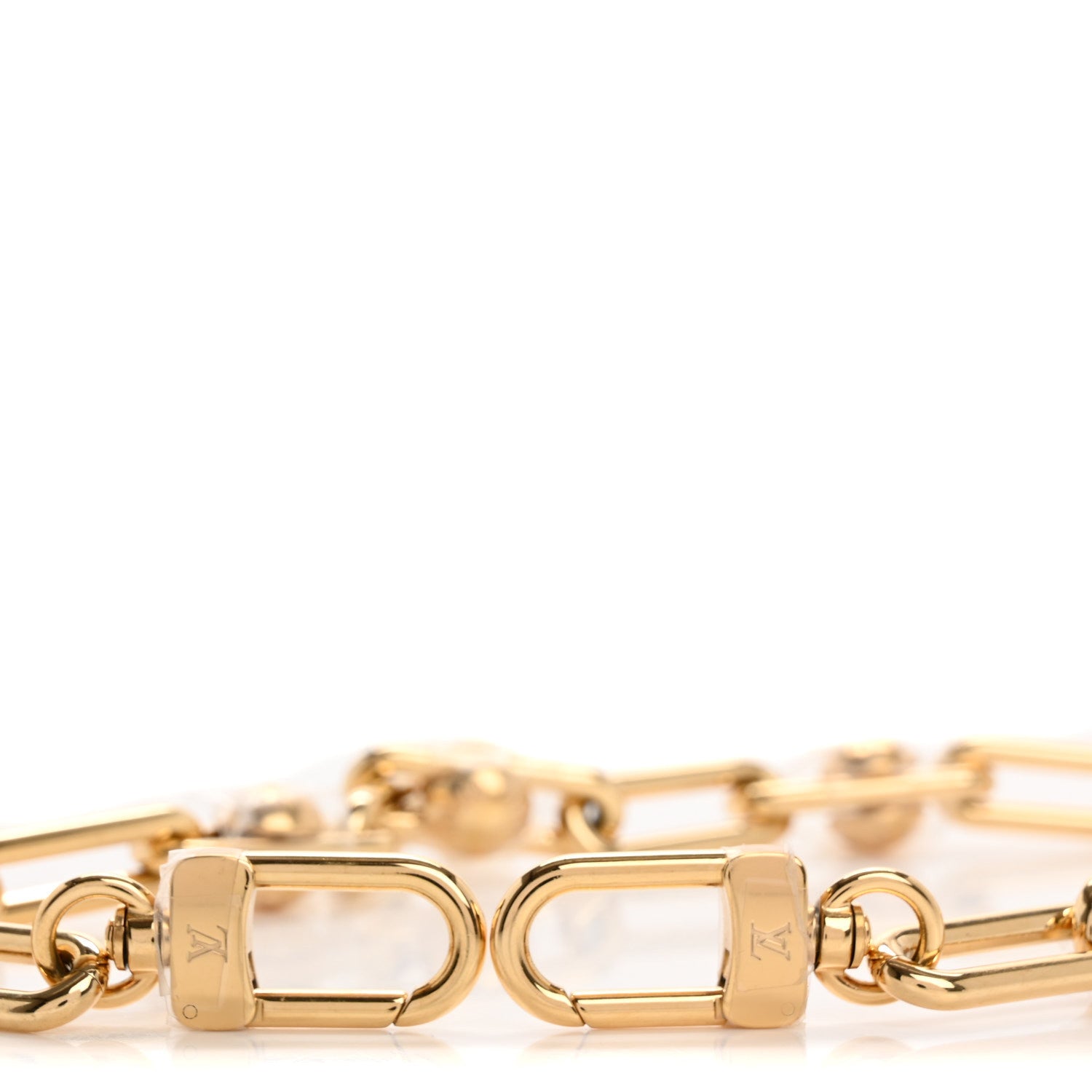 Louis Vuitton LV X TM Metal Pochette Accessories Chain Strap Gold 3 of 4