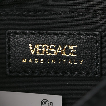 Versace Nappa Quilted Small Medusa Chain Crossbody Black 6 of 10
