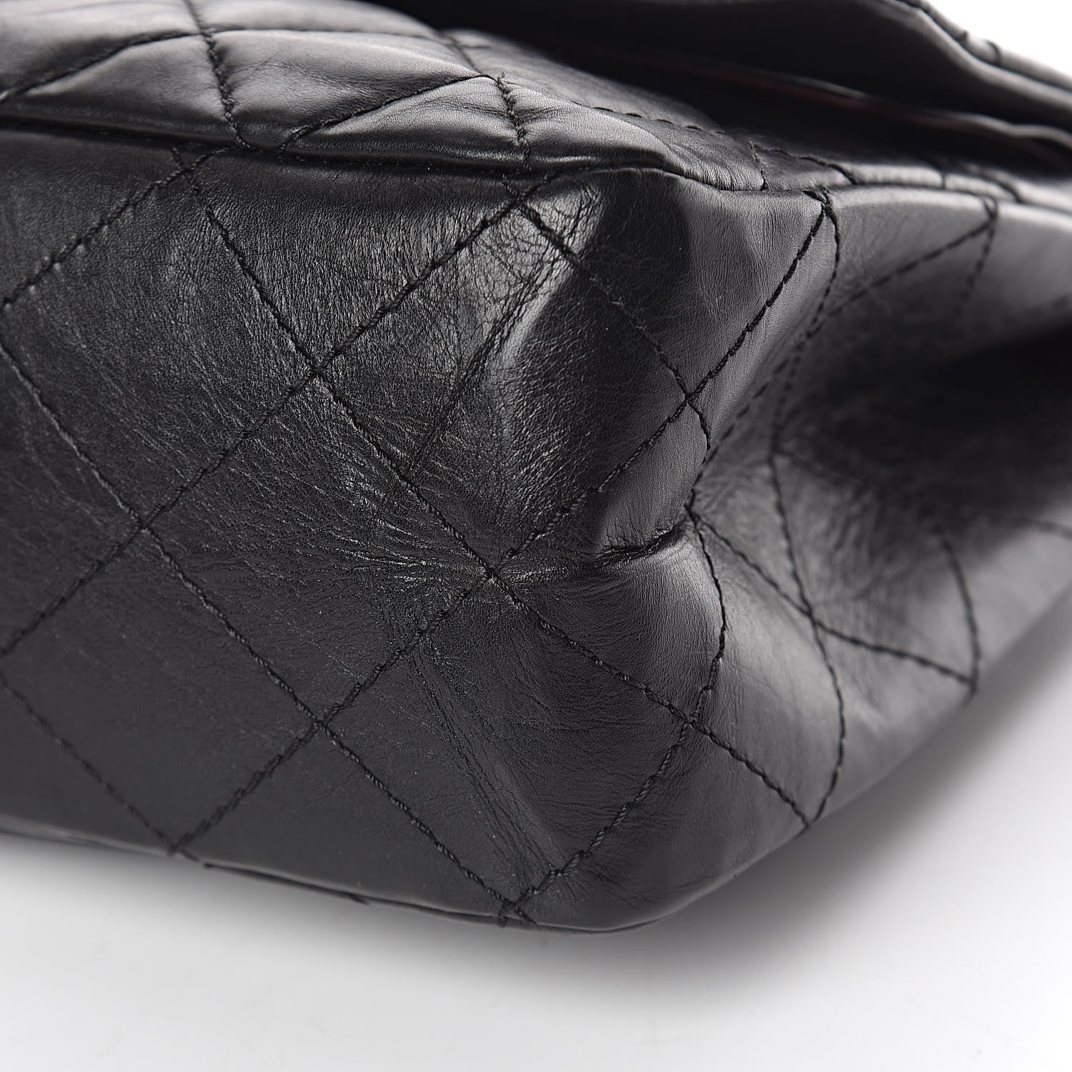 Chanel Aged Calfskin Quilted 2.55 Reissue 227 Flap Black 10 of 11