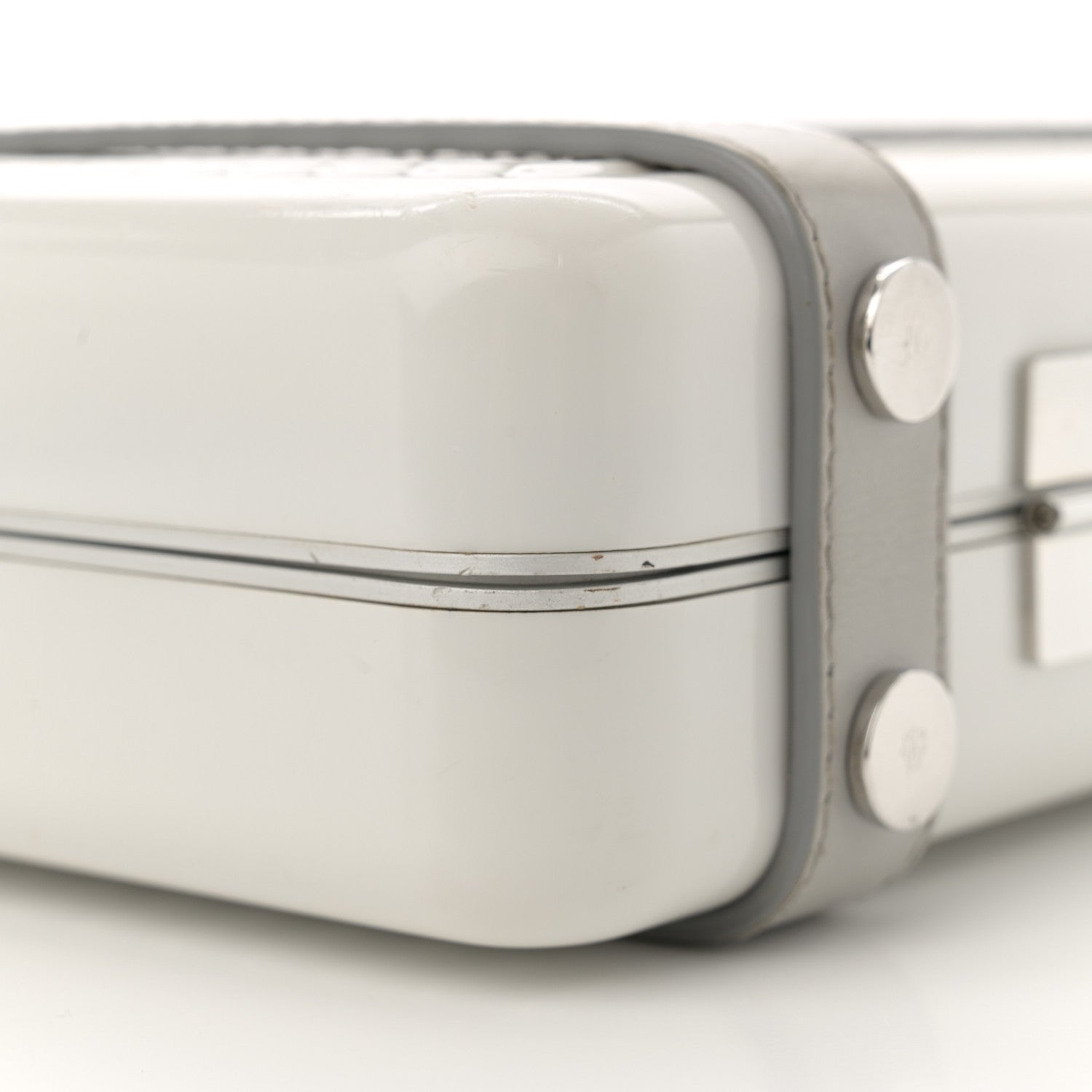 Rimowa Gloss Polycarbonate Personal Cross-Body Bag White Grey 8 of 17