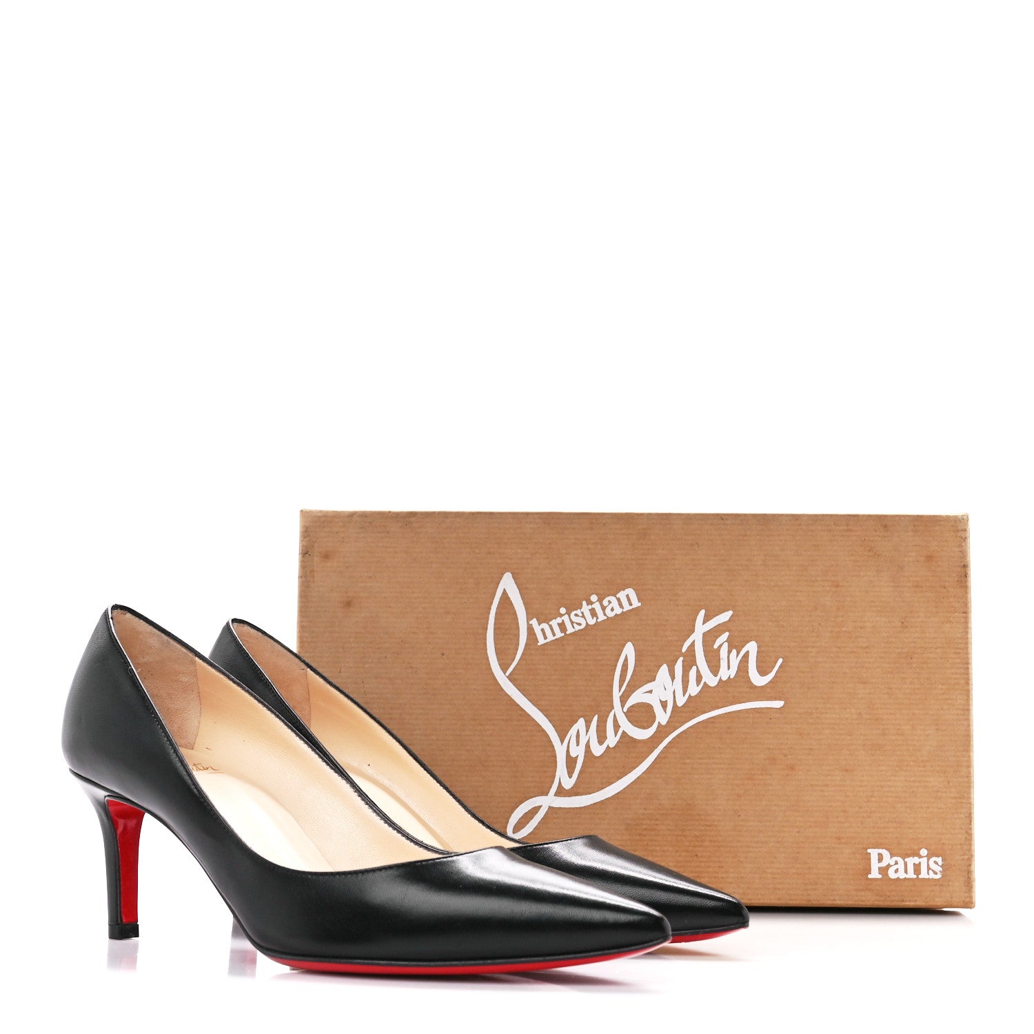 Christian Louboutin Nappa New Decoltissimo 70 Pumps 35.5 Black 9 of 9