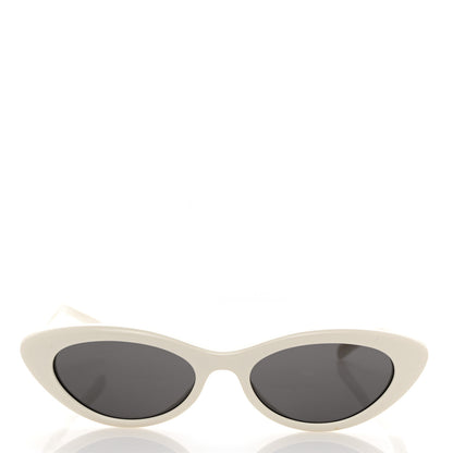 Celine Acetate Cat Eye Sunglasses CL40184U White 2 of 7