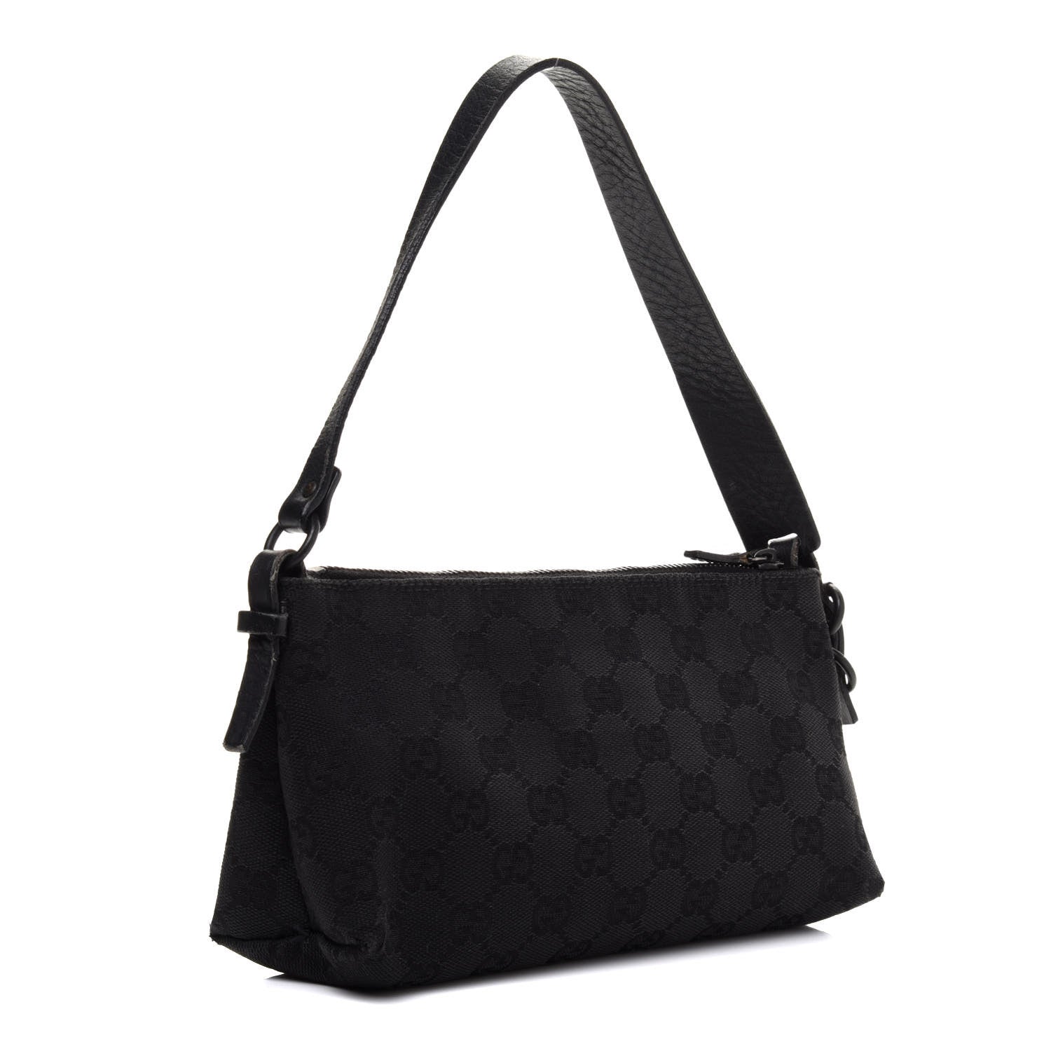 Gucci Monogram Pochette Black 2 of 20