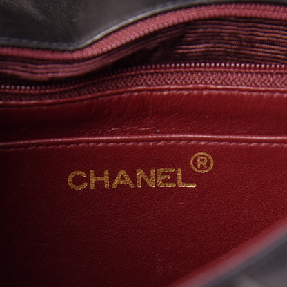 Chanel Lambskin Quilted Medium Single Flap Black 8 of 14