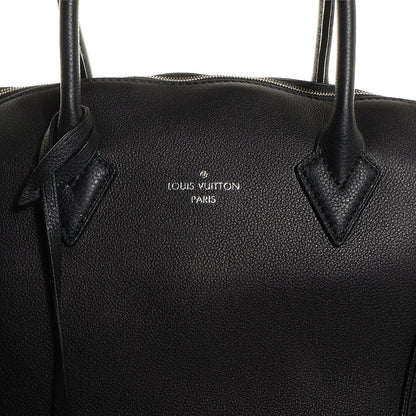 Louis Vuitton Veau Cachemire Soft Lockit MM Black 8 of 8