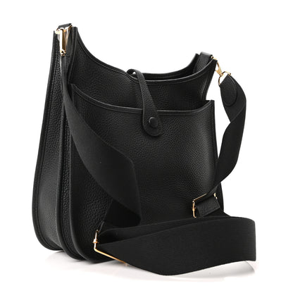 Hermes Taurillon Clemence Evelyne III Black 3 of 11