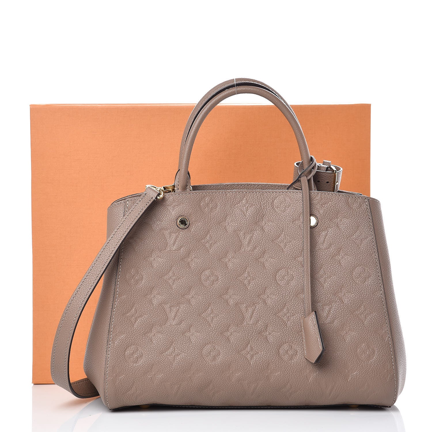 Louis Vuitton Empreinte Montaigne MM Taupe 13 of 13
