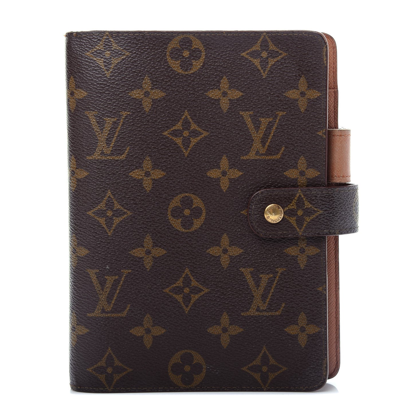 Monogram Medium Ring Agenda Cover