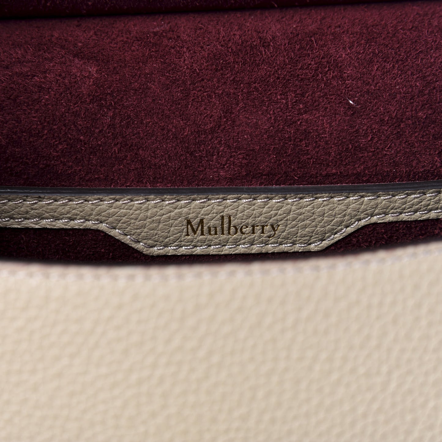 Small Classic Grain Small Amberley Satchel Solid Grey