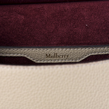 Mulberry Small Classic Grain Small Amberley Satchel Solid Grey 7 of 8