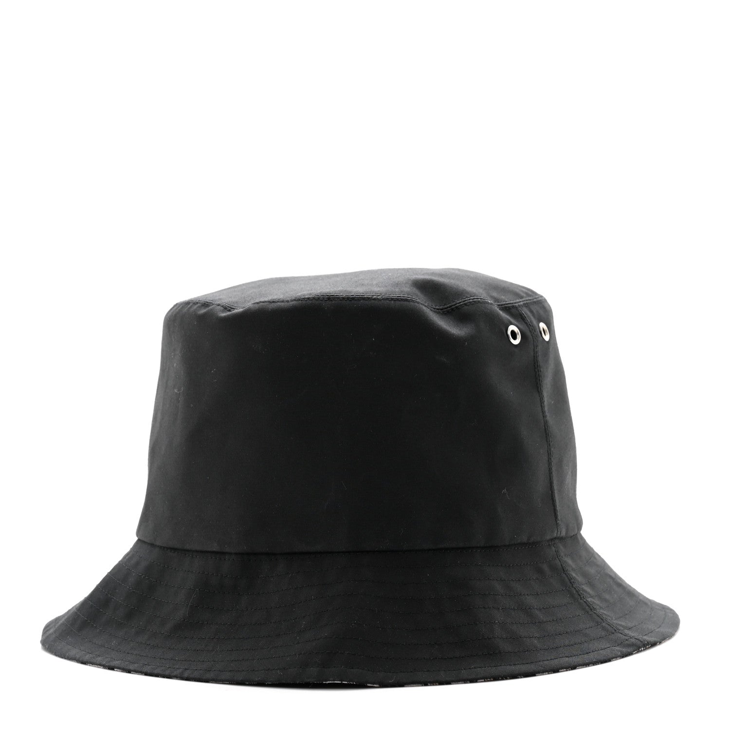 Christian Dior Oblique Reversible Teddy-D Brim Bucket Hat 57 Black 1 of 13