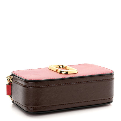 Marc Jacobs Saffiano Small Snapshot Camera Bag Red Multicolor 4 of 10